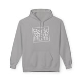 Back & Body Hurts Wt - Unisex Midweight Softstyle Fleece Hoodie