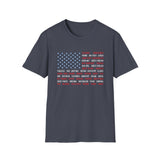States Flag - Unisex Softstyle T-Shirt
