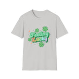 Feeling Luck St Patrick's Day Softstyle T Shirt - Funny Shirt, St Patties Shirt, Green Shirt
