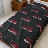 Knight "KITT"- Velveteen Plush Blanket