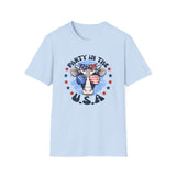 Party In The USA - Unisex Softstyle T-Shirt