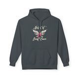 Stamp Out Breast Cancer - Unisex Midweight Softstyle Fleece Hoodie