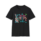 Oh For Peeps Sake Easter Softstyle T Shirt - Bunny Soft Shirt