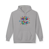 Autism Be Kind - Unisex Midweight Softstyle Fleece Hoodie