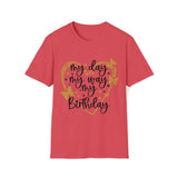 My Birthday - Softstyle T Shirt