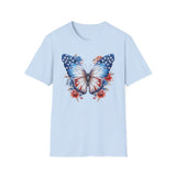 Watercolor Butterfly - Unisex Softstyle T-Shirt