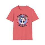 Party In The USA - Unisex Softstyle T-Shirt