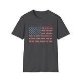 States Flag - Unisex Softstyle T-Shirt