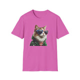 USA Cat - Unisex Softstyle T-Shirt