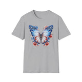 Watercolor Butterfly - Unisex Softstyle T-Shirt