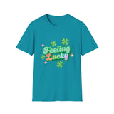 Feeling Luck St Patrick's Day Softstyle T Shirt - Funny Shirt, St Patties Shirt, Green Shirt