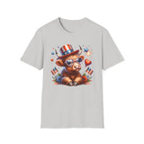 All American Cow - Unisex Softstyle T-Shirt