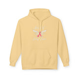 Stamp Out Breast Cancer - Unisex Midweight Softstyle Fleece Hoodie