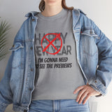 Funny Happy New Year Unisex Tee - Sarcastic Birthday Graphic T Shirt