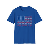 States Flag - Unisex Softstyle T-Shirt