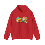 Softball Coffee Hoodie - Softball Hoodie, Softball Gift Idea, Softball Lover, Game Day, Softballer, Softball Life - Unisex Heavy Bl
