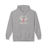 Stamp Out Breast Cancer - Unisex Midweight Softstyle Fleece Hoodie