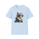 USA Cat - Unisex Softstyle T-Shirt