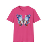 Watercolor Butterfly - Unisex Softstyle T-Shirt