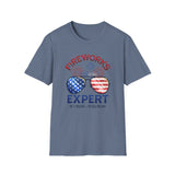 Fireworks Expert - Unisex Softstyle T-Shirt