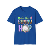 Do The Bunny Hop Easter Softstyle T Shirt - Bunny Soft Shirt