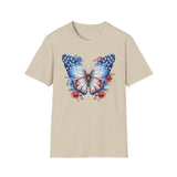 Watercolor Butterfly - Unisex Softstyle T-Shirt