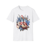 Flag Boots Shirt - Unisex Softstyle T-Shirt