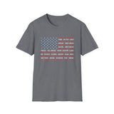 States Flag - Unisex Softstyle T-Shirt