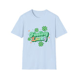 Feeling Luck St Patrick's Day Softstyle T Shirt - Funny Shirt, St Patties Shirt, Green Shirt