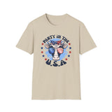 Party In The USA - Unisex Softstyle T-Shirt
