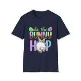 Do The Bunny Hop Easter Softstyle T Shirt - Bunny Soft Shirt