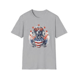 Patriotic Dachshund - Unisex Softstyle T-Shirt
