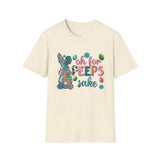 Oh For Peeps Sake Easter Softstyle T Shirt - Bunny Soft Shirt