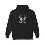 Stamp Out Breast Cancer - Unisex Midweight Softstyle Fleece Hoodie