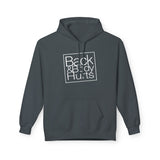 Back & Body Hurts Wt - Unisex Midweight Softstyle Fleece Hoodie