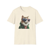 USA Cat - Unisex Softstyle T-Shirt
