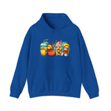 Softball Coffee Hoodie - Softball Hoodie, Softball Gift Idea, Softball Lover, Game Day, Softballer, Softball Life - Unisex Heavy Bl