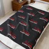 Knight "KITT"- Velveteen Plush Blanket