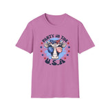 Party In The USA - Unisex Softstyle T-Shirt