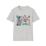 Oh For Peeps Sake Easter Softstyle T Shirt - Bunny Soft Shirt