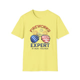 Fireworks Expert - Unisex Softstyle T-Shirt