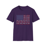 States Flag - Unisex Softstyle T-Shirt
