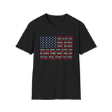 States Flag - Unisex Softstyle T-Shirt
