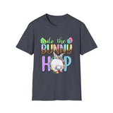 Do The Bunny Hop Easter Softstyle T Shirt - Bunny Soft Shirt