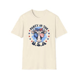 Party In The USA - Unisex Softstyle T-Shirt