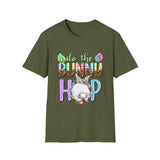 Do The Bunny Hop Easter Softstyle T Shirt - Bunny Soft Shirt