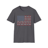 States Flag - Unisex Softstyle T-Shirt