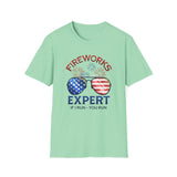 Fireworks Expert - Unisex Softstyle T-Shirt