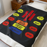 Knight Kitt Voice Box - Velveteen Plush Blanket
