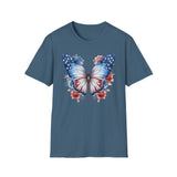 Watercolor Butterfly - Unisex Softstyle T-Shirt